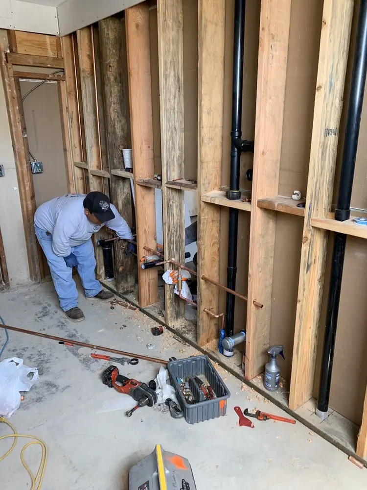 Commercial rough-in plumbing for Water Heater Replacement in Elkton Heights